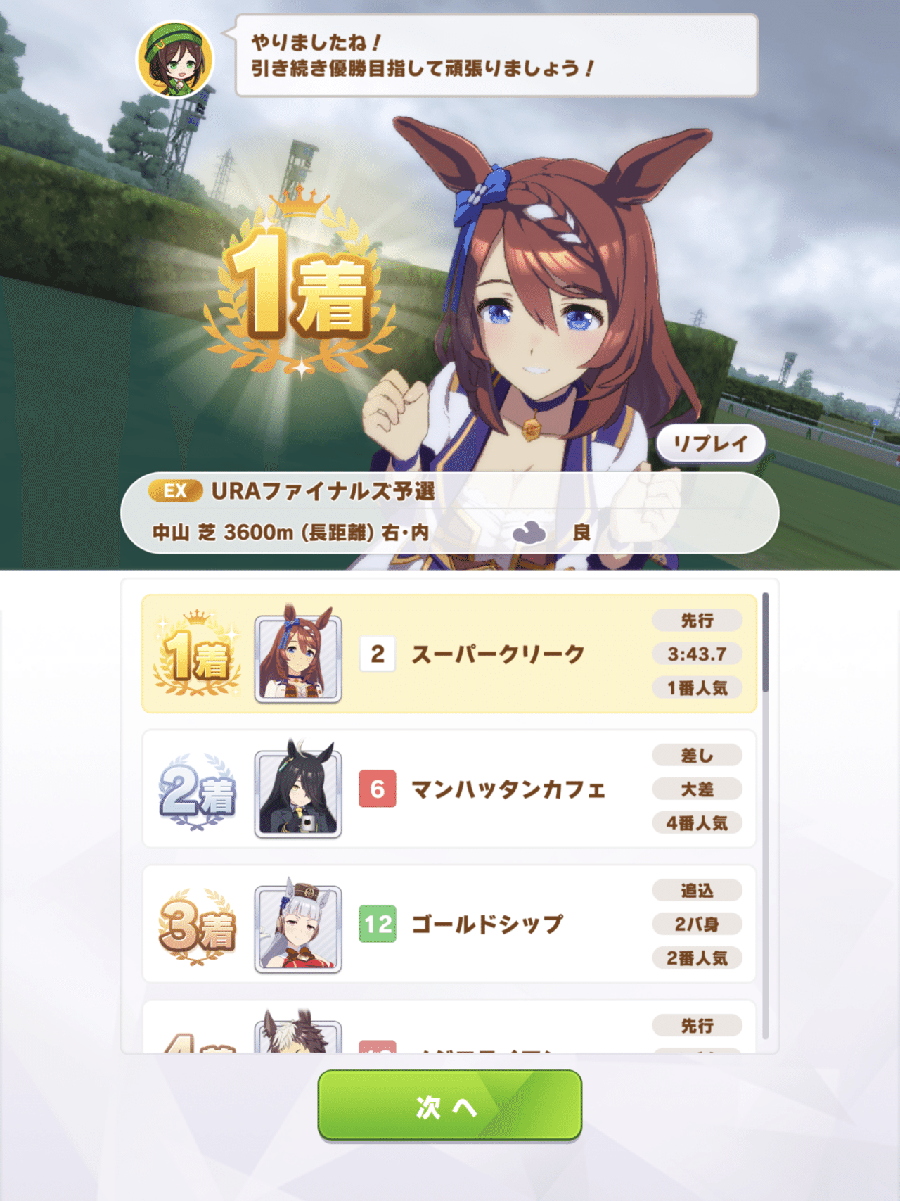 スーパークリーク 中長距離 先行型 Aランク育成論 うさっこ Note スーパークリーク 中長距離 先行型 Aランク育成論 うさっこ Note