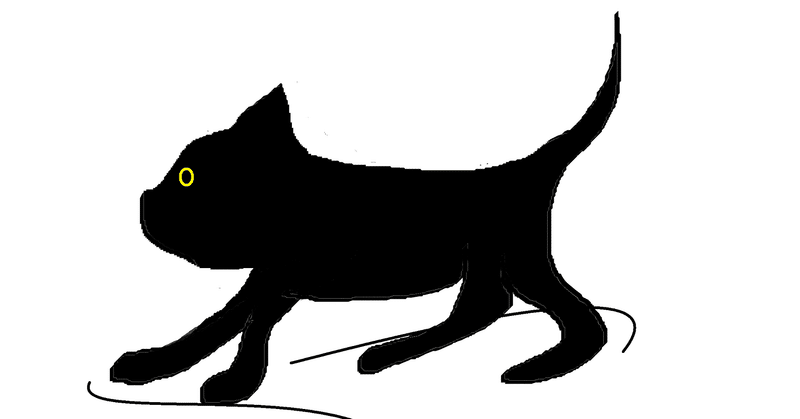 黒猫 マークが変わるんだとか 駄弁駄文渓谷世迷之滝 Dabenstein Note