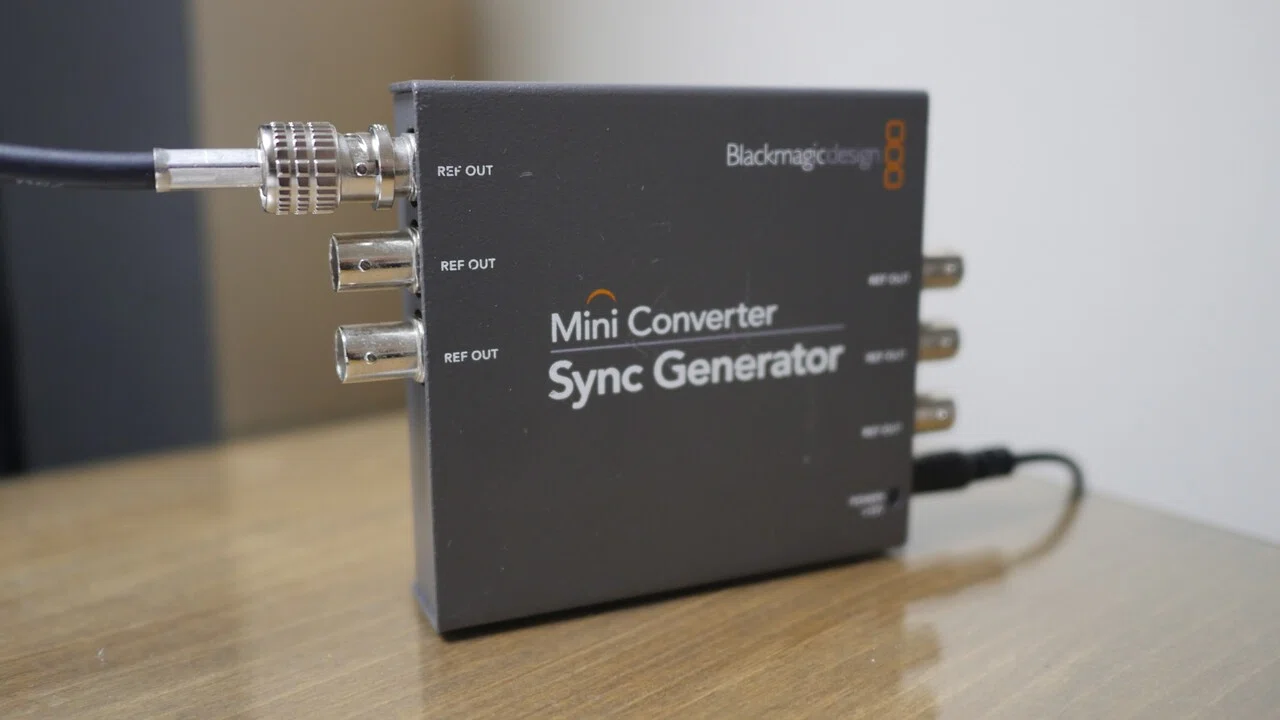RasterOps GENLOCK映像機器 VIDEO CONVERTER 330円で買った映像分配器でGenlockもLTCも分配できた！｜Ryo Kimura