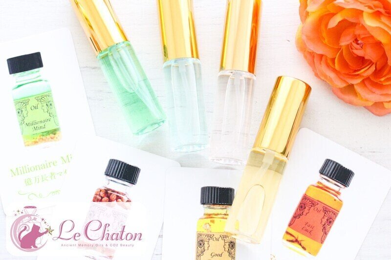 アンシェントメモリーオイル】オーラスプレーの使い方&作り方｜かなつ