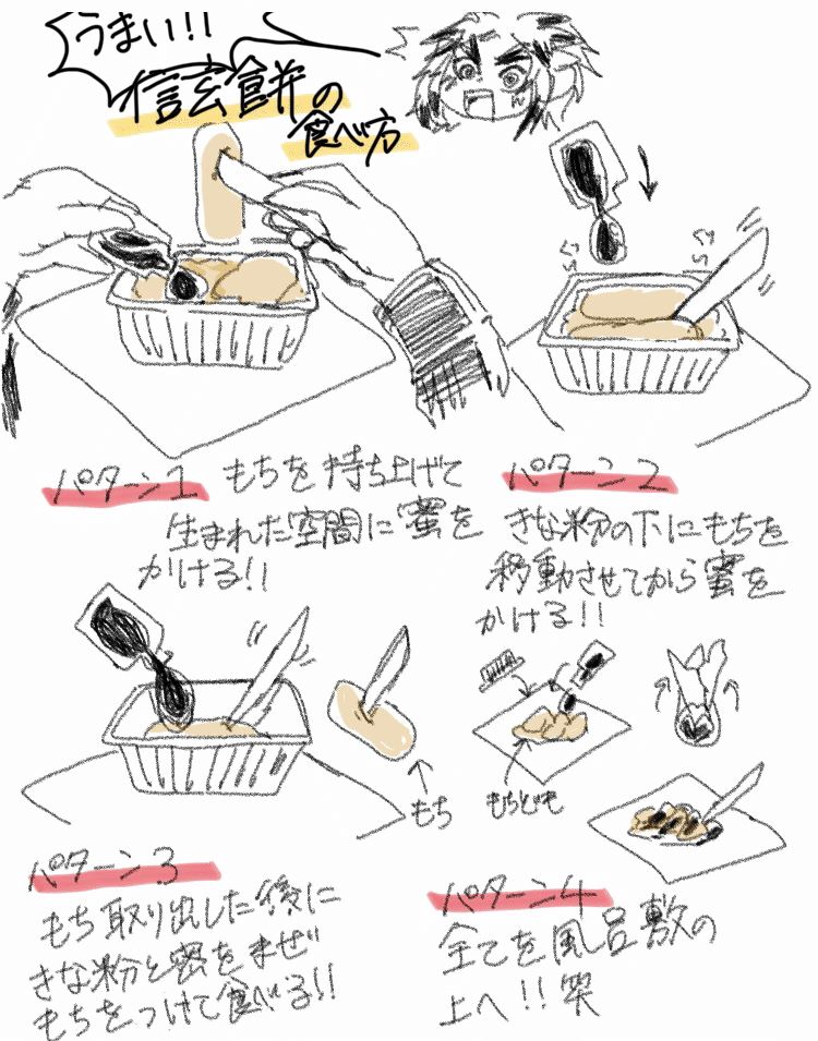 信玄餅を公式の食べ方で食べてみた ねむるこ Note 信玄餅を公式の食べ方で食べてみた ねむるこ Note