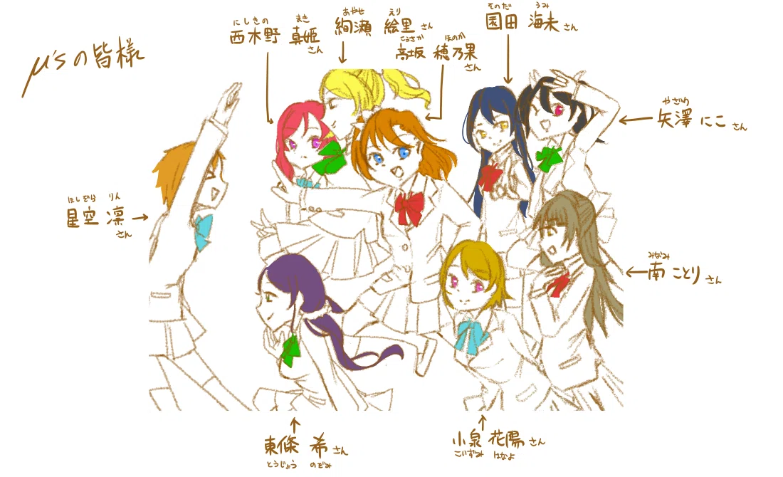 静心のあれそれのーと：第1回「ラブライブ！μ