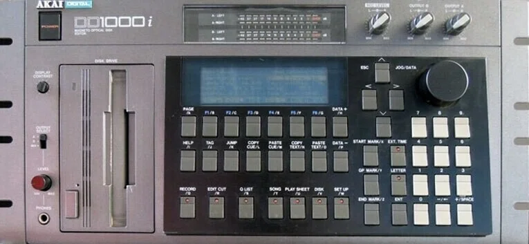 Akai DD1000 用リモートコントローラーAkai DL1000 MOディスクを使った・・・｜続・だからPA屋なんですってば by PAしの