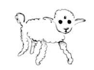 ビンテージ！星の王子さま「ヒツジと箱」バラと王子さま 世界初陶製