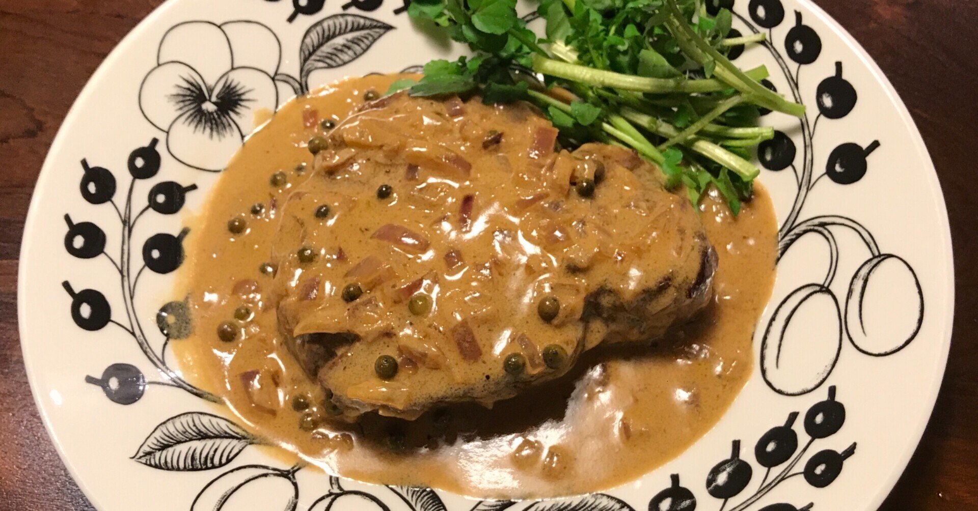 Shuntaro S Kitchen 牛肉のステーキ グリーンペッパーソース Shuntaro Note Shuntaro S Kitchen 牛肉のステーキ グリーンペッパーソース Shuntaro Note