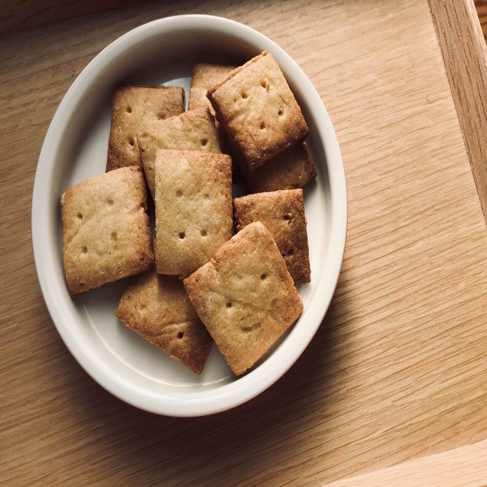 おからパウダーでカリカリのクッキー 江戸野陽子 野菜と豆腐の料理家 Note