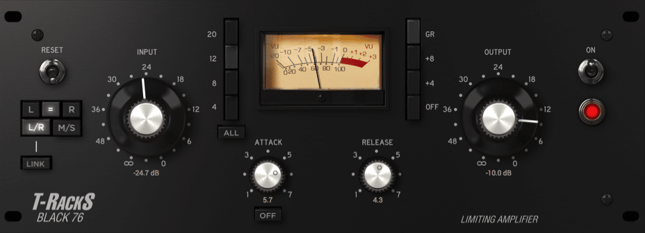 TR5 Black 76』レビュー 〜T-RackS 5 の1176コンプ〜 [vol.115]｜マサツム