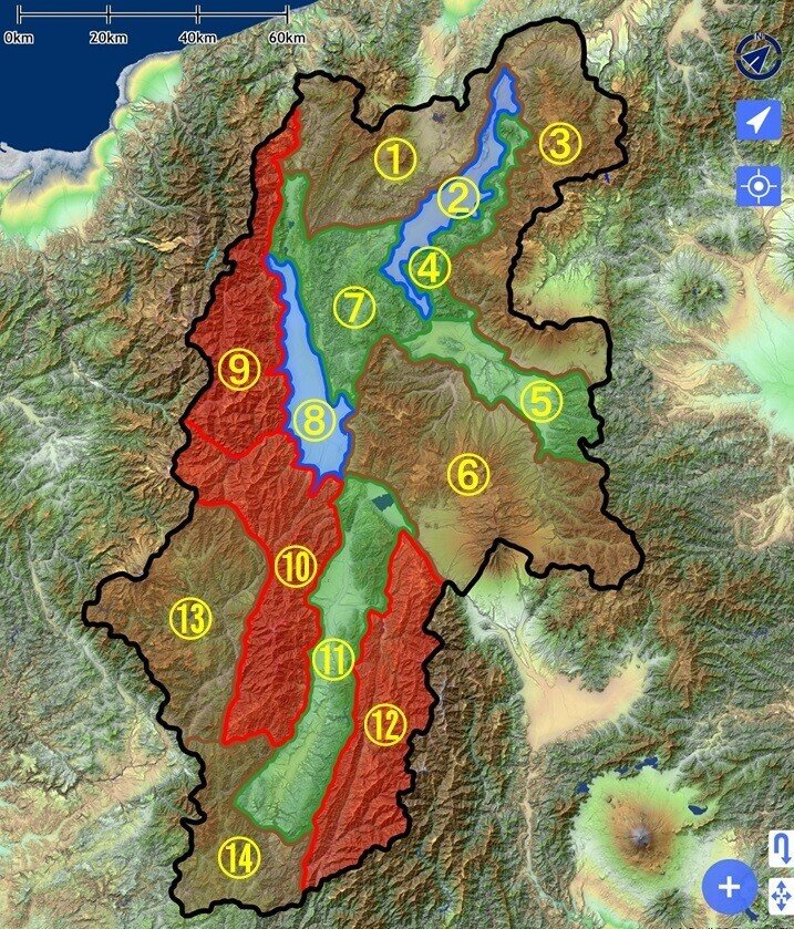 これぞまさしくノコギリ山 長野県北部山間地域 地元再発見の小旅行vol 22 ゆるく楽しむ Note