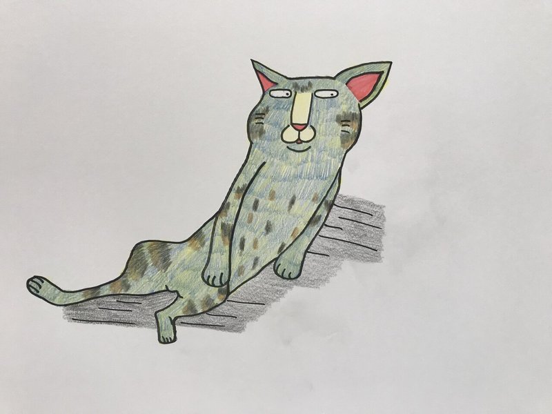 飼い主の 様子を うかがう猫 ココ次郎 Note