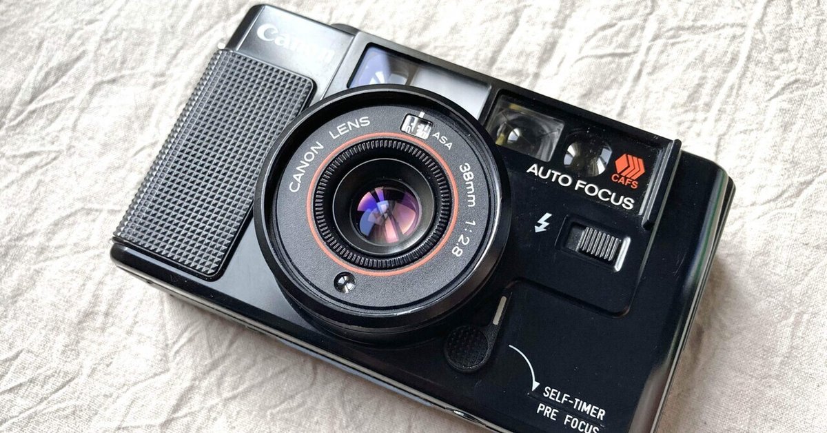 完動品】Canon おう AF35M 初代オートボーイ フィルムカメラ 動作確認済み