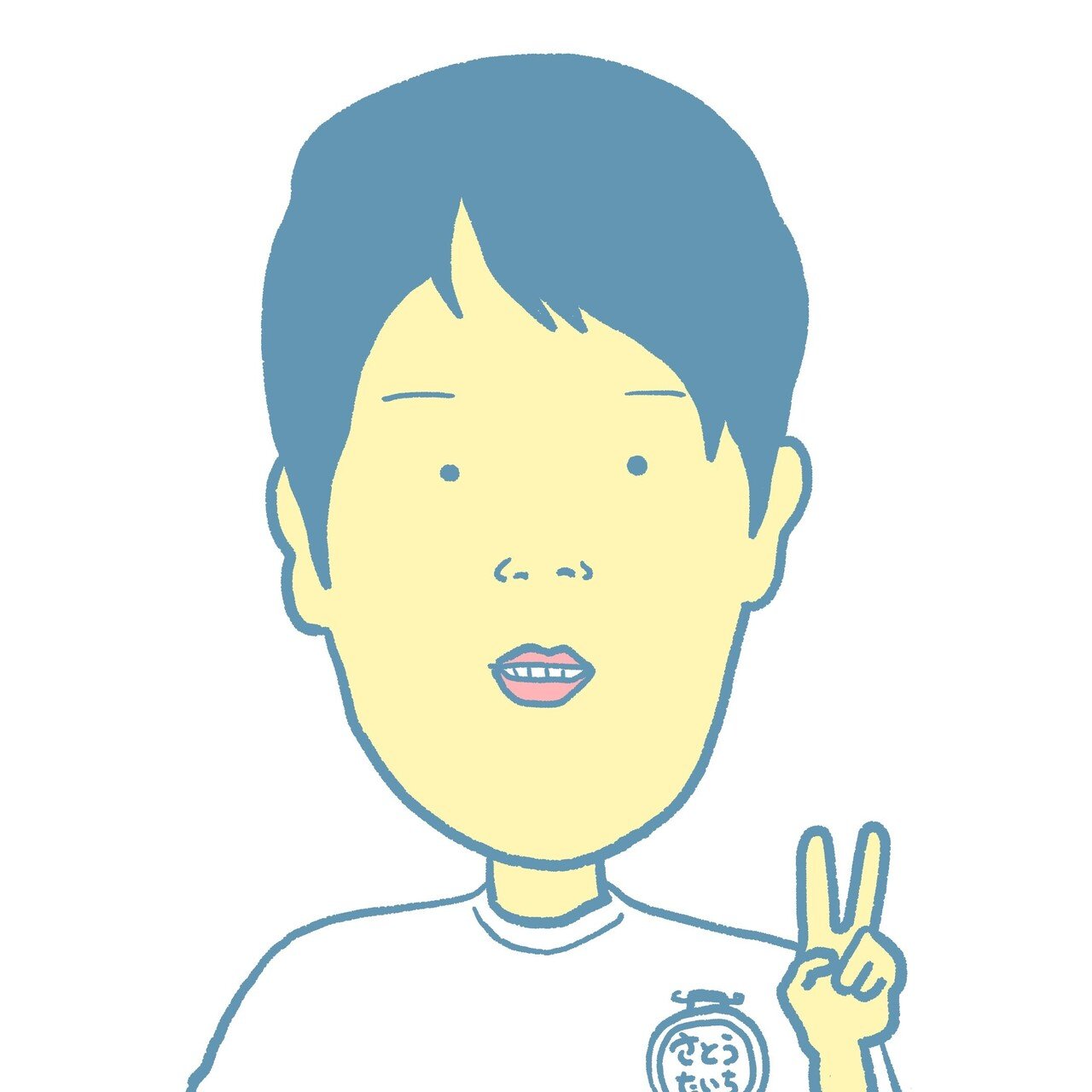 新しいプロフィール画像です 時は瞬く間に流れ 私達の感情が揺さぶられていくという意味を込めて描きました 嘘です さとうたいち Note