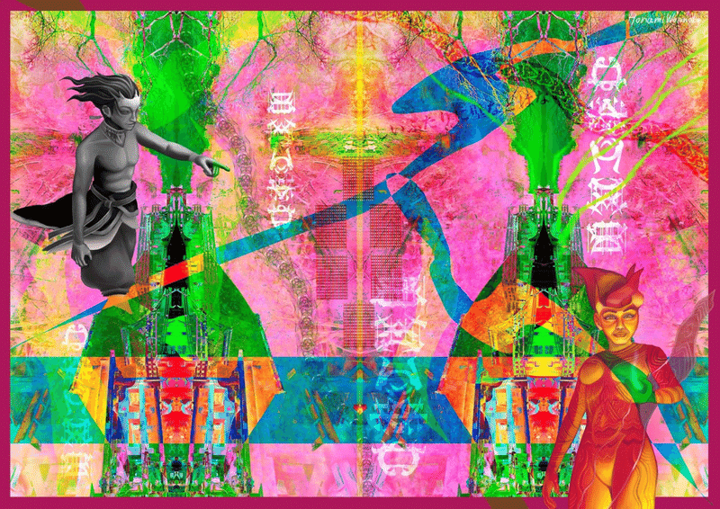 もどかしい距離感の人間関係でも 永遠の始まり 渡邉帆南美 アーティスト 芸術家 Note