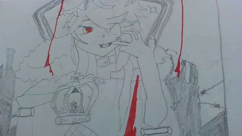 Kingの絵を描いてみた ちょこみんと Note