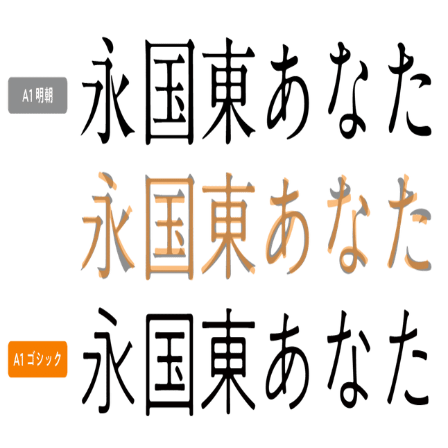温もり感じるゴシック体「A1ゴシック」｜モリサワ note編集部