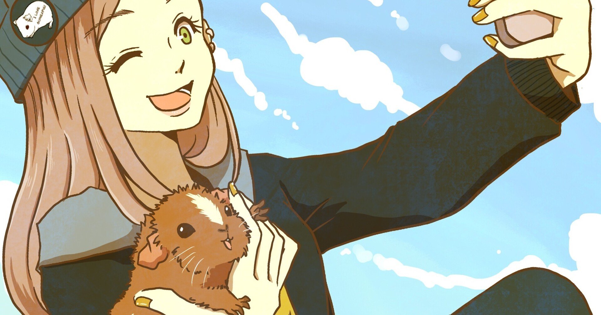 モルモット 女の子イラストの新作をアップします Licht 小野りひと イラストレーター Note