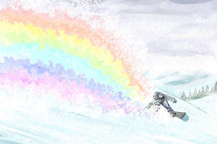 #snowboarding #illustration  #snowboard #drawing #artwork #shred #マンガ #漫画 #スノーボード #イラスト