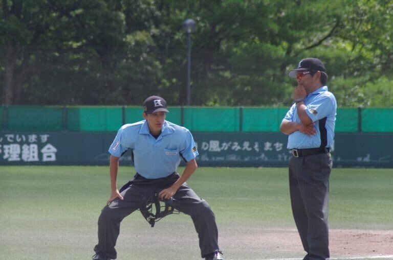 育成からnpbへ さわかみ関西独立リーグ最年少審判 塩崎雄己 さわかみ関西独立リーグ 公式 Note