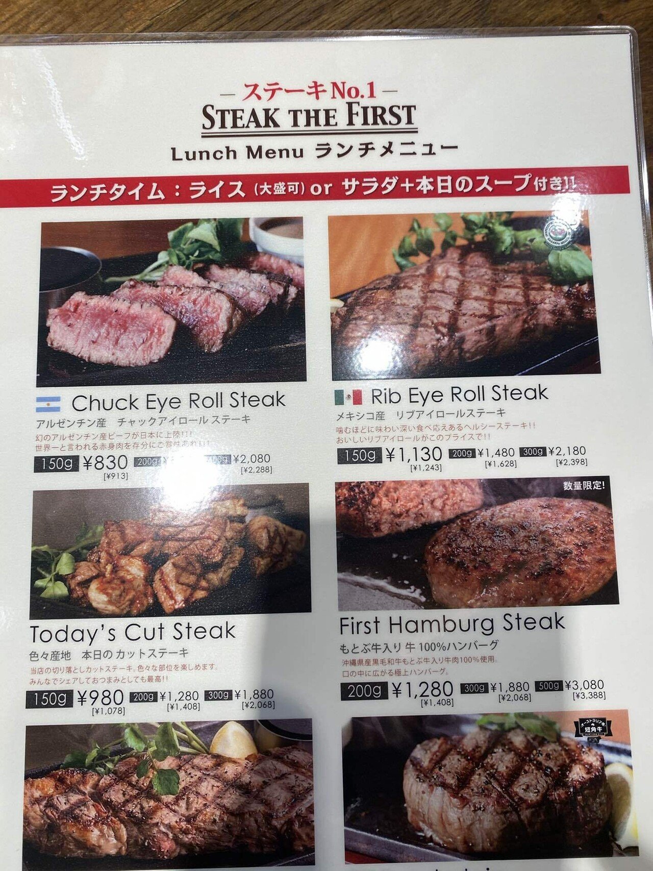 Steakthefirst 三越前 ランチ アルゼンチンビーフ ステーキ Renny ステキな投資信託をそだてましょう Note