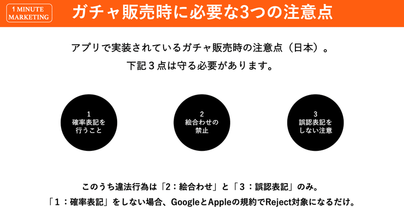 アプリ ガチャ販売時に必要な3つの注意点 うきょう ゲームプロデューサー兼マーケッター Playlife代表 Note アプリ ガチャ販売時に必要な3つの注意点 うきょう ゲームプロデューサー兼マーケッター Playlife代表 Note