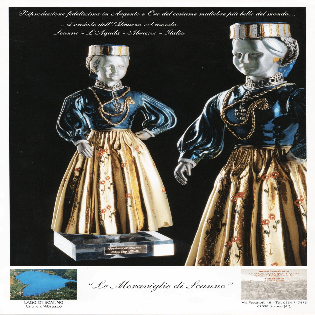 中世時代から伝わるスカンノの民族衣装 そして ハートの湖 食の工房オフィスアルベロ イタリア料理教室 In 神戸 Note