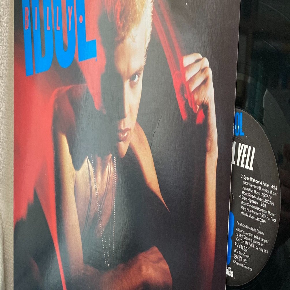 レコード】Billy Idol / Billy Idol(1983 UK:36 US:6)｜マサ | 洋楽情報
