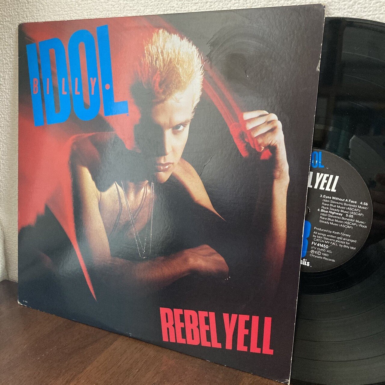 レコード】Billy Idol / Billy Idol(1983 UK:36 US:6)｜マサ | 洋楽情報