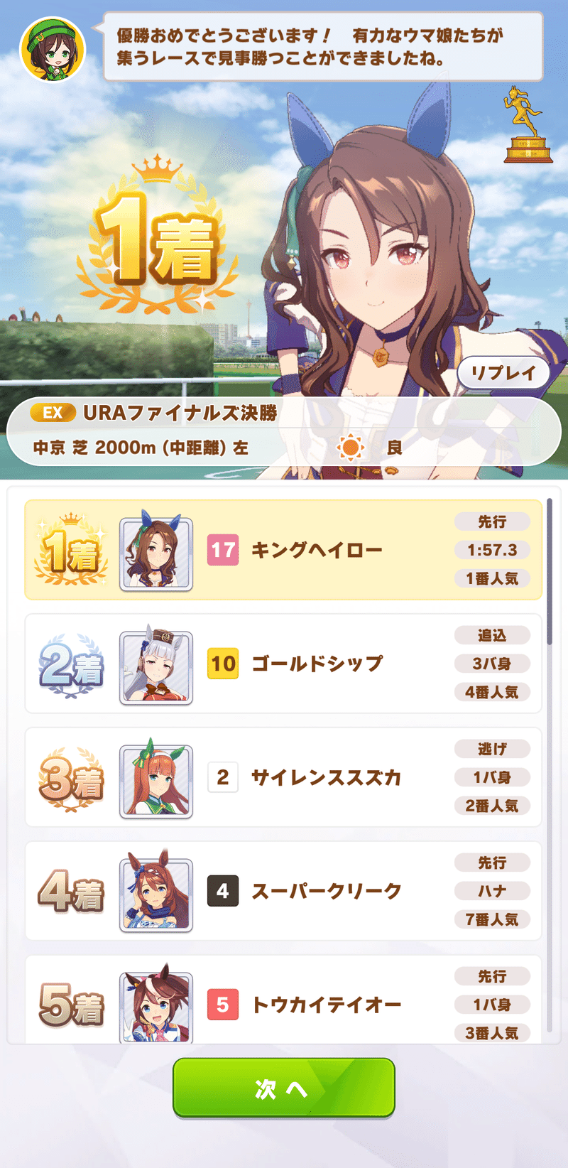 あなたの名前はキングヘイロー 21 04 01 Kishimen Note