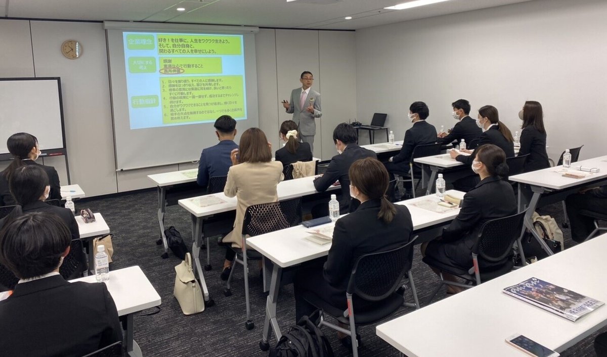 2021年度入社式を行いました！｜（株）LAVA International 介護予防🌸ゆずりは🌸