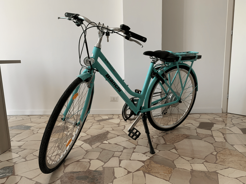 自転車買いました In Italia Bianchi Takedina Note