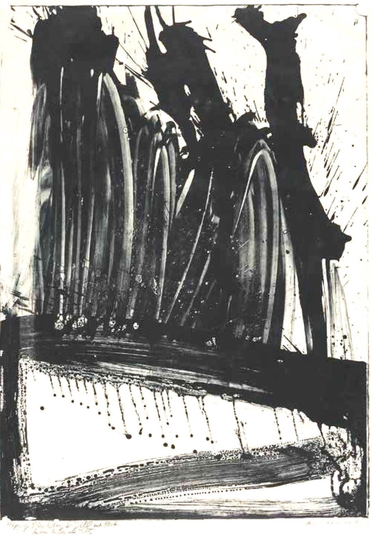 専用ページ【ハガキサイズ】開運絵画 金のなる木 馬 親子 大吉数入り