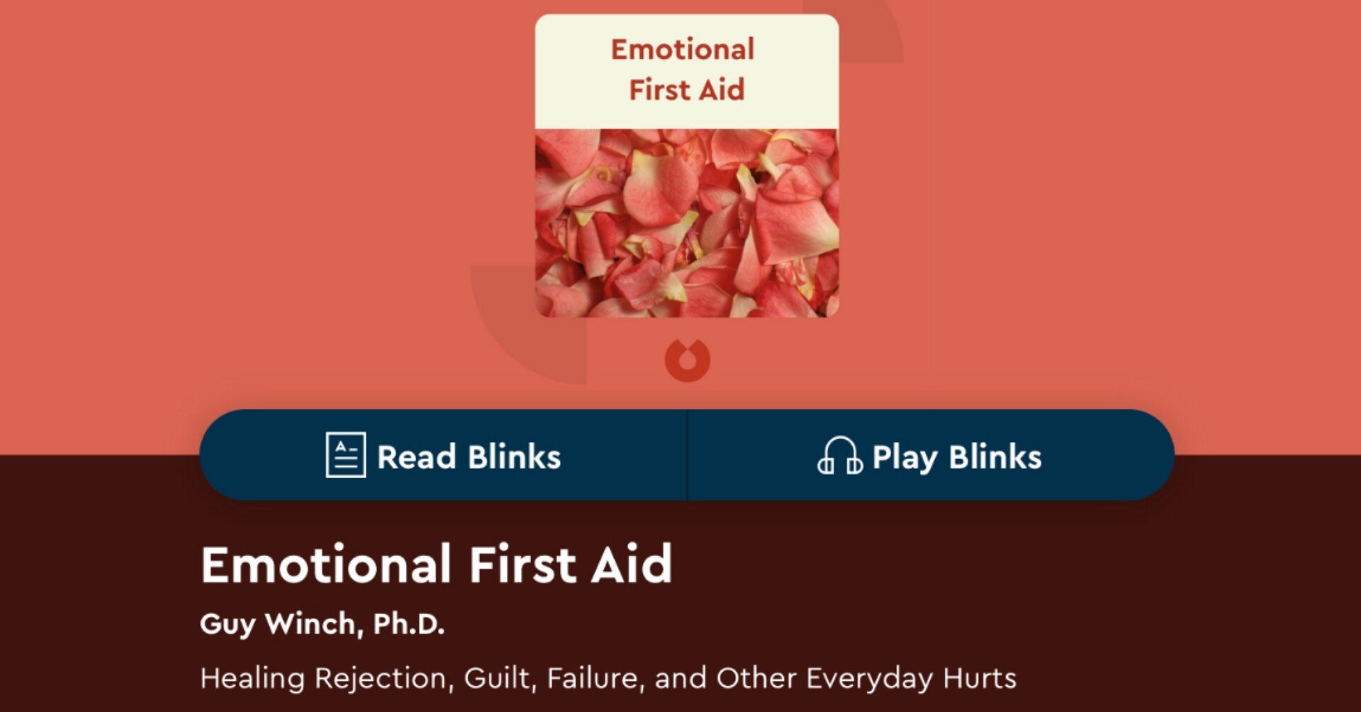 英語学習日記 18 Emotional First Aid 井上サボ太 Note