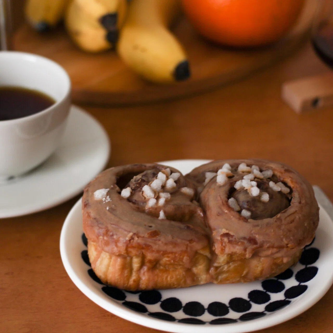 Finally Renewed! TULLY'S COFFEE's Double Cinnamon Roll｜上野ミング