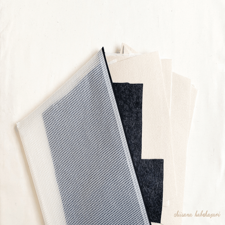 生地 副資材収納 紹介します ちいさなかべかざり Note