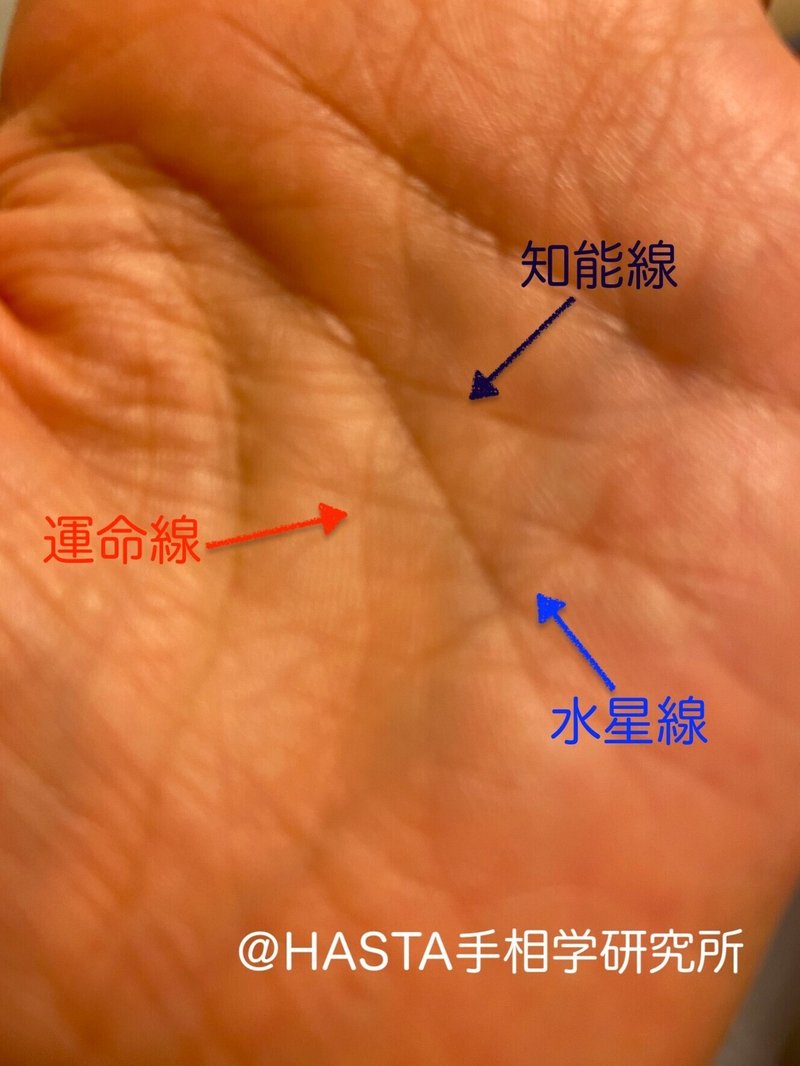 手のひらの真ん中に出現したに三角印 手相学研究家 寺島みさお Note
