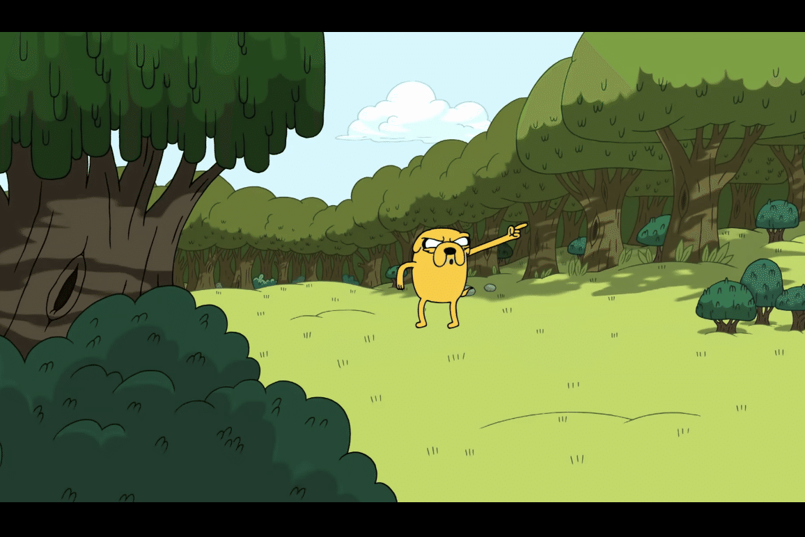 アドベンチャータイム S1ep3 教えの書 ゆるみ Note