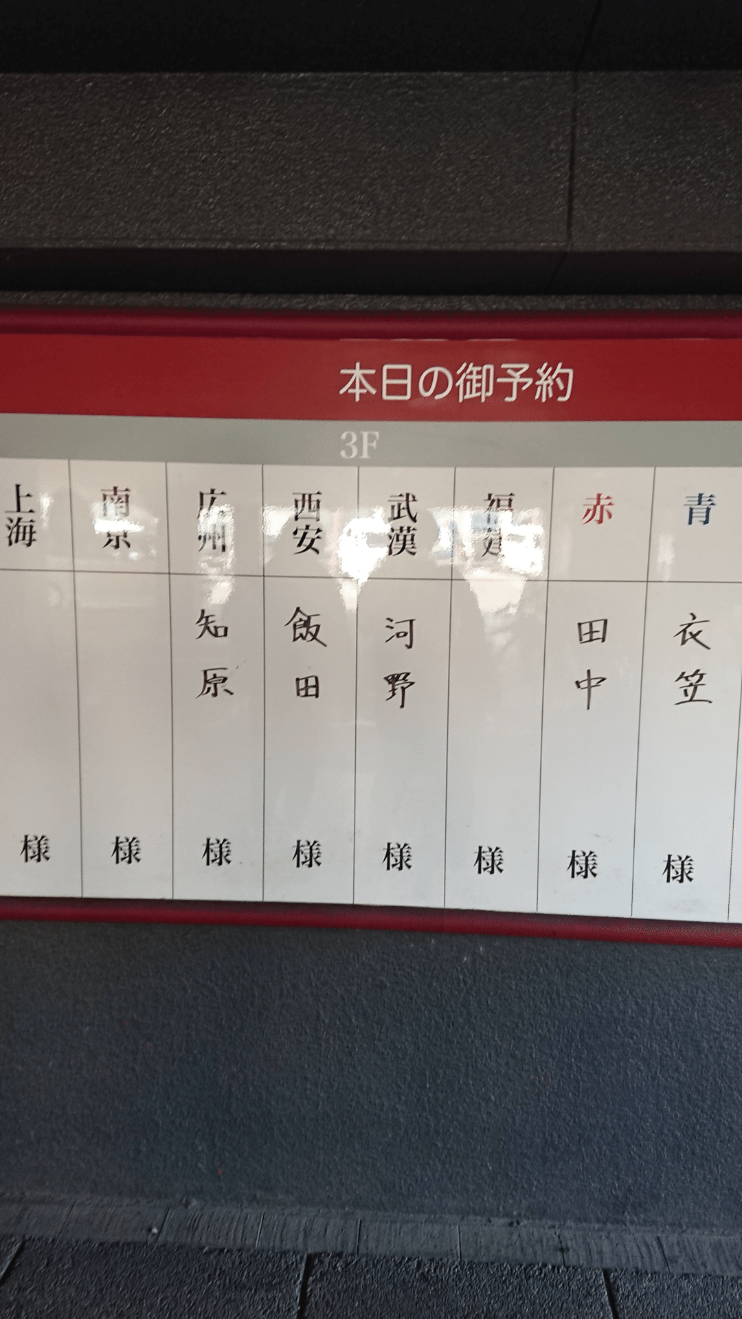 今だからの告白 昨年 ちょうどパンデミックになる直前にママ友とチャイニーズランチ に行った時のお話 私達のお部屋の名前が当時一番ホットな街の名前だった 笑い転げながらお食事を頂いたのだ その後 Markyon Note