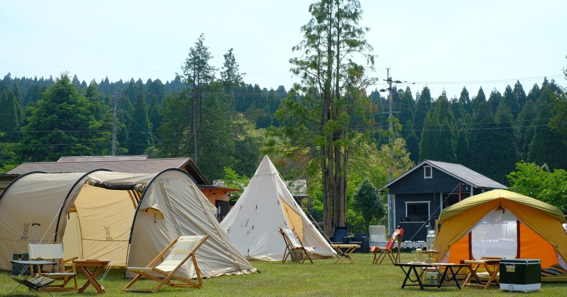 キャンプ場風景