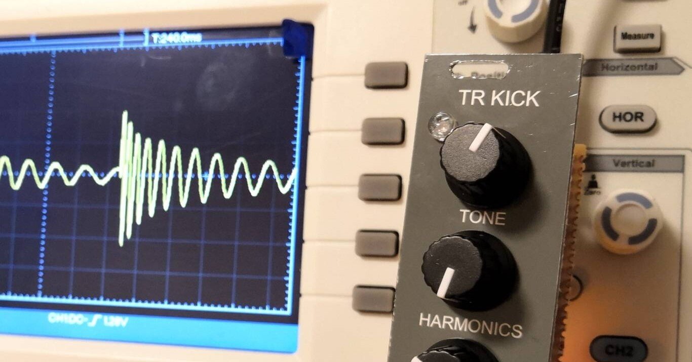 550円で作るKICKドラムモジュール-モジュラーシンセ自作｜HAGIWO/ハギヲ
