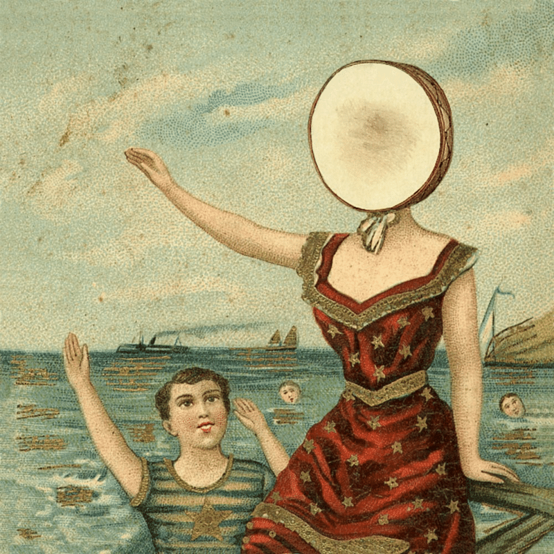 Neutral Milk Hotel In The Aeroplane Over The Sea Shiny Shin Note