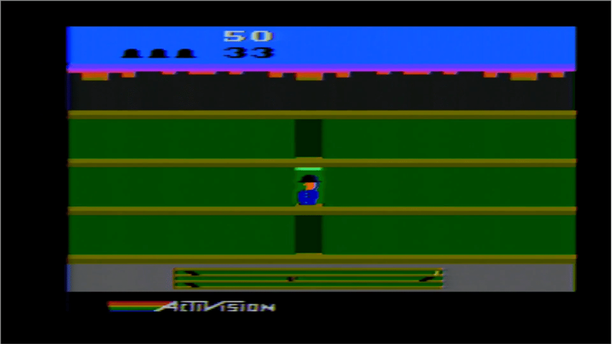 ATARI2600:KEYSTONE KAPERS｜GSH