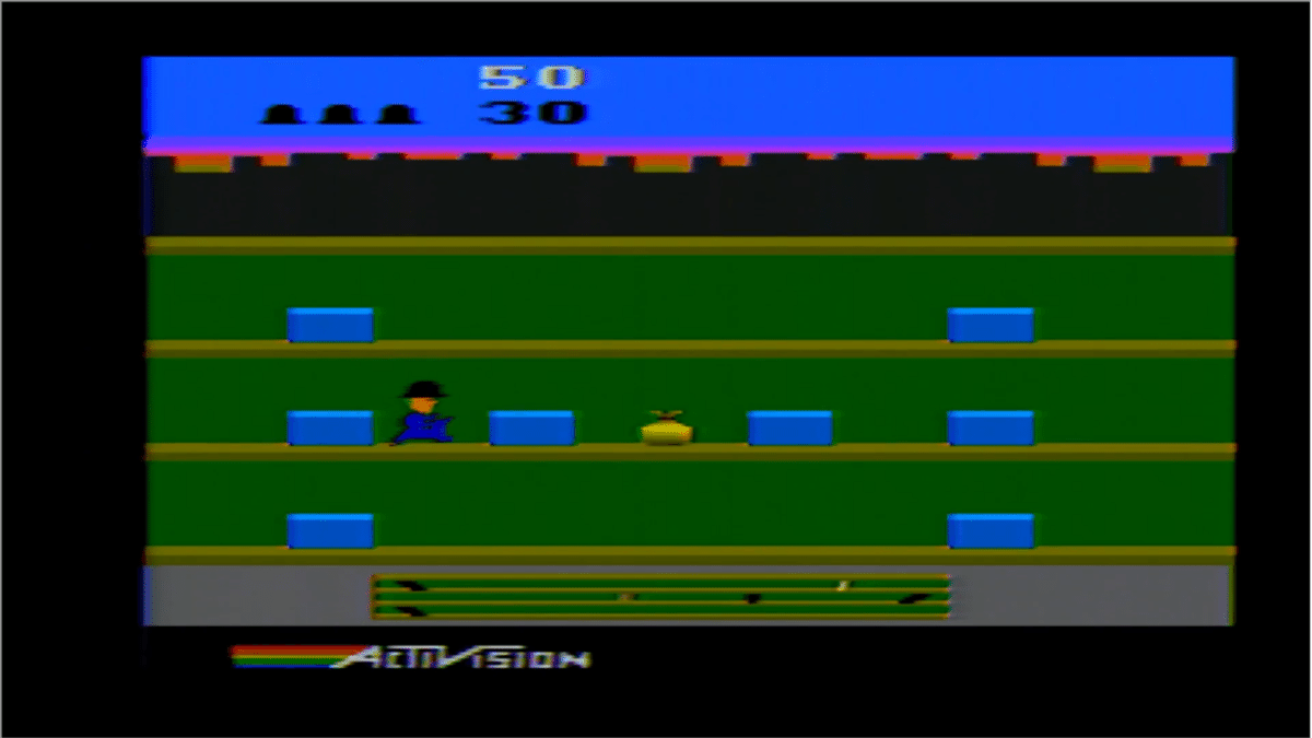 ATARI2600:KEYSTONE KAPERS｜GSH