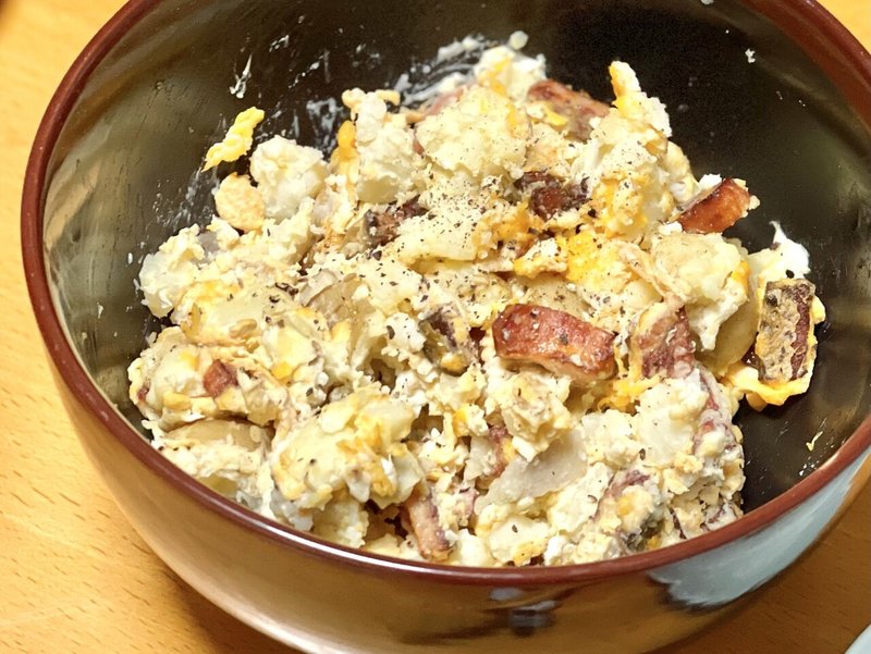 今日のごはん 23日目 ポテトサラダ やぶ Note