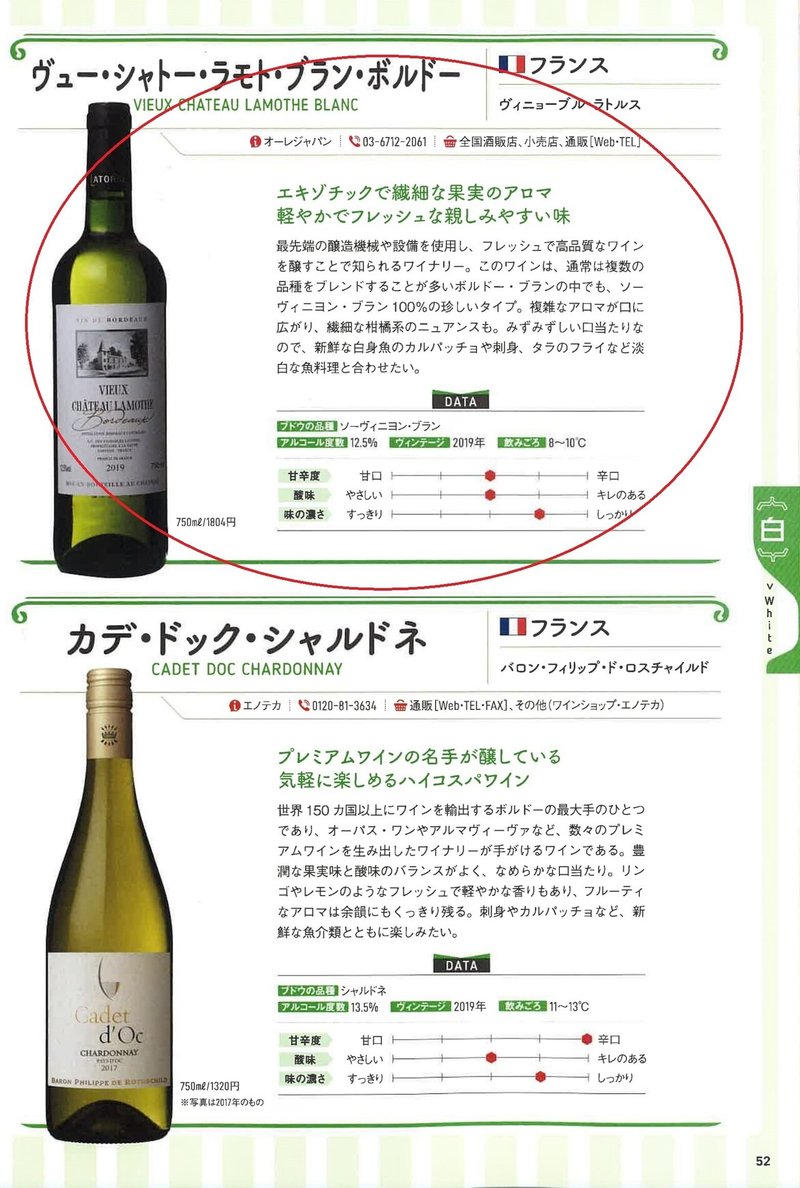 オーレジャパンのワインが多数掲載されました オーレジャパン Note オーレジャパンのワインが多数掲載されました オーレジャパン Note