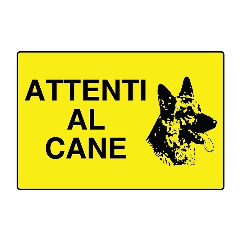 犬に注意 の看板 Attenti Al Cane Takedina Note 犬に注意 の看板 Attenti Al Cane Takedina Note