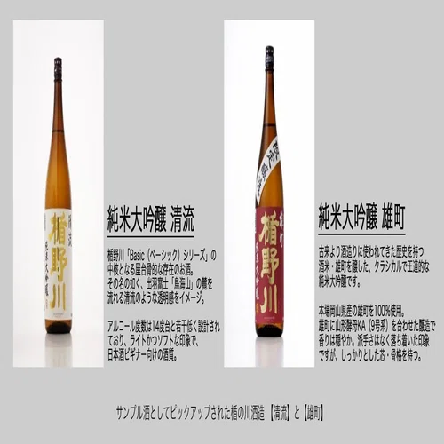 フー・ファイターズのオリジナル日本酒 【半宵】?お酒がより一層し 