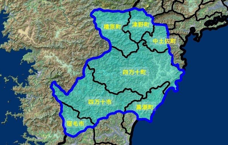 市町村位置図