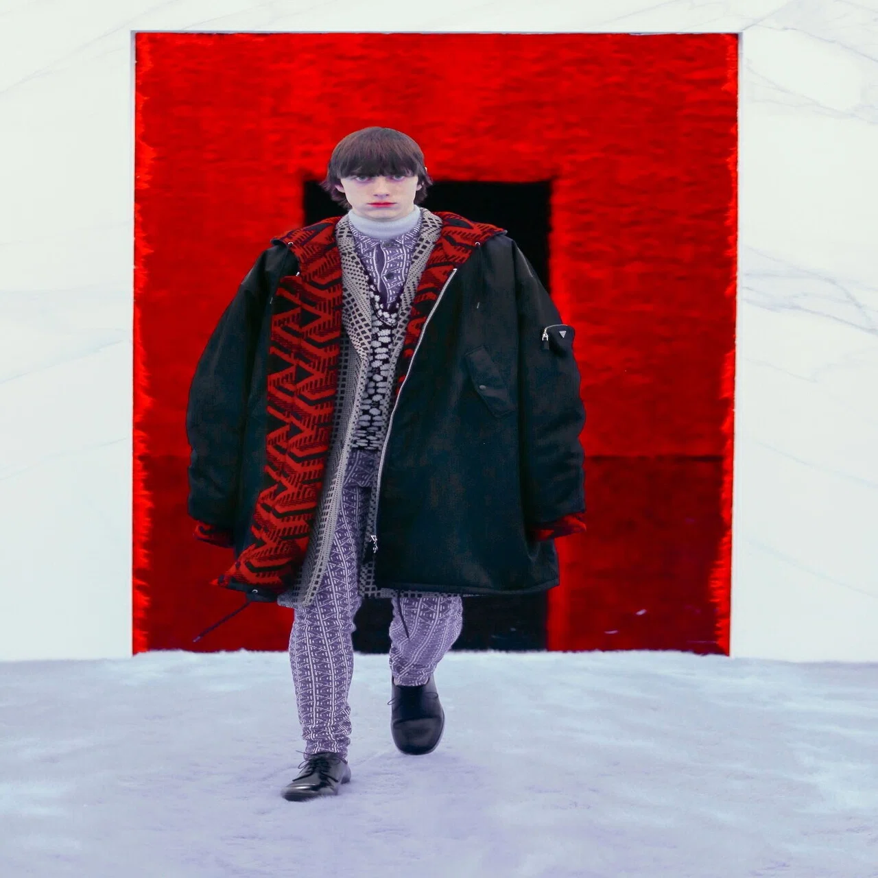 プラダ2015ssスーツセットアップジャケットラフシモンズ （PRADA 2021 