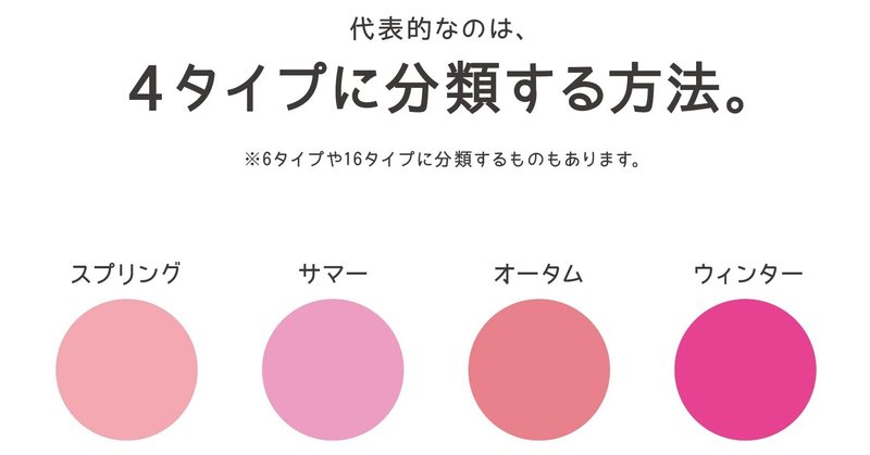 4枚でわかる パーソナルカラー 解説 イメコンのデザイン わかな Note 4枚でわかる パーソナルカラー 解説 イメコンのデザイン わかな Note