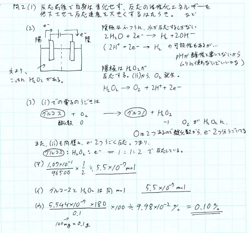 2021岐阜大学入試問題二次試験 化学 第1問&第2問解答解説｜宮元一賢