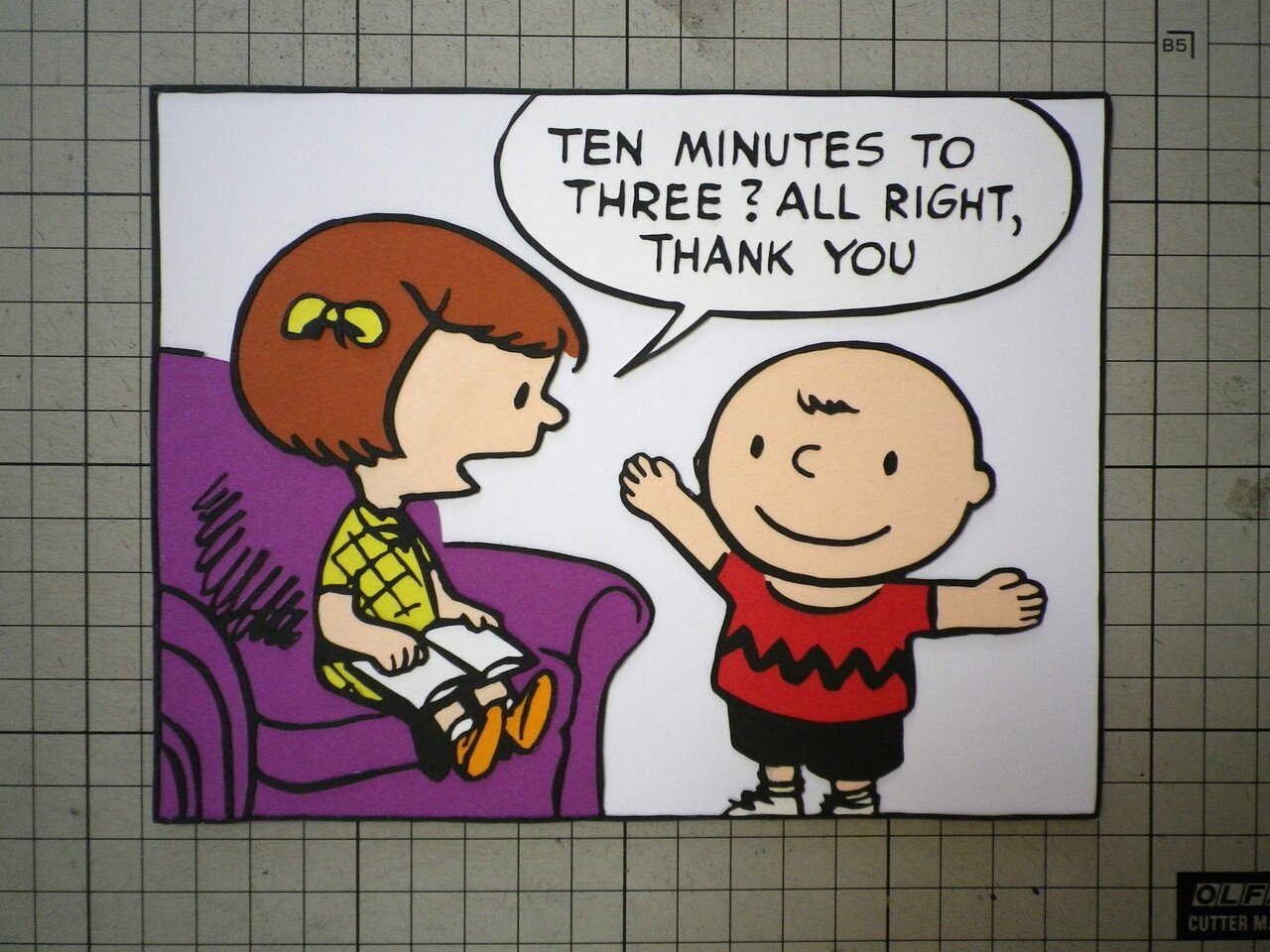 意外 さかさ以外 マー先輩のpeanuts切り絵 ８ マー先輩 Note
